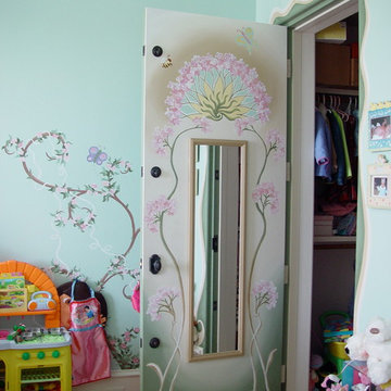 Girl's Bedroom Murals
