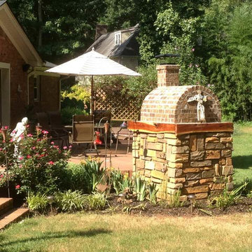 The Shiley Family Wood Fired Brick Pizza Oven in SC