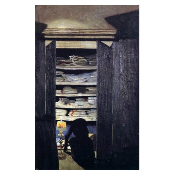 Felix Vallotton Woman Searching through a Cupboard Wall Decal