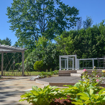 Pergola and Tiered Deck