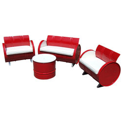 Contemporary Outdoor Lounge Sets by Drum Works Furniture
