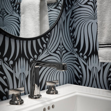 North Lincoln laundry and powder room