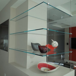 Glass Shelves - Home Decor