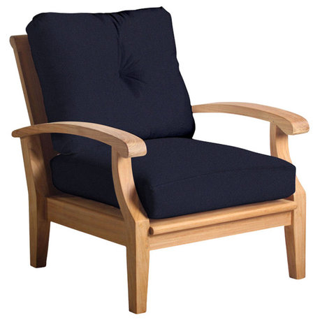 Douglas Nance Cayman Deep Seating Club Chair, Navy