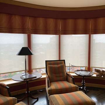 High Rise Crestron Roller Shades