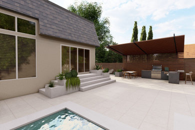 Example of a patio design