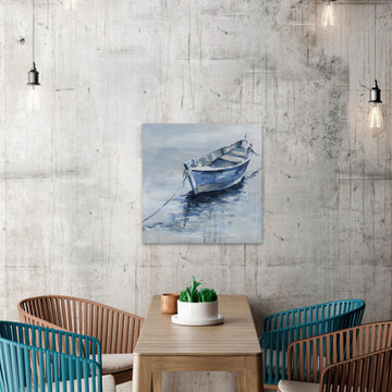 "Adrift" Painting Print on Wrapped Canvas