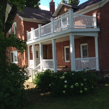 Brick House Porch Replacement