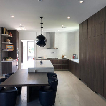 Two Level Island Contemporary Kitchen - WAY collection