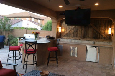Trendy patio photo in Phoenix