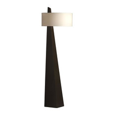 chunky wood floor lamp