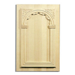 Inviting Home Inc. - Elpida Maple Door Panels Mj - Wall Accents