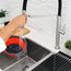 Single-Handle Pull-Down Sprayer Kitchen Faucet with Pause Button, Brushed Nickel