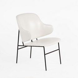 Barrett Accent Arm Chair | White/Black - Products