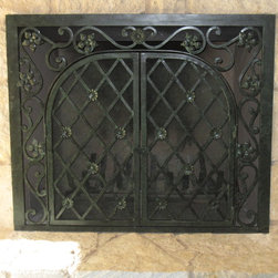Aaron Firescreen Inset - Fireplace Screens