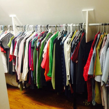 Angled Ceiling Closets