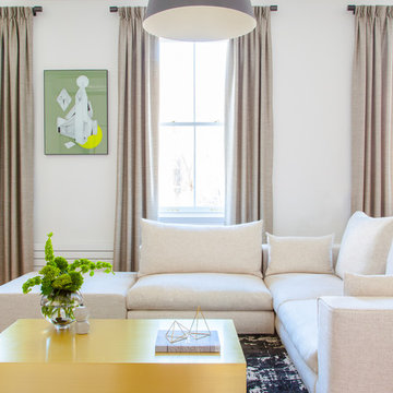 Tailored Simplicity for a Bright Chelsea Duplex