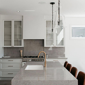 A White Kitchen by Yeg Infill