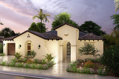 Example of an exterior home design in Other