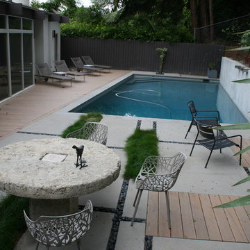 Timber Tech Composite pool deck.