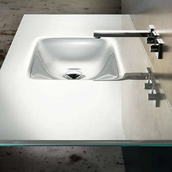 Vitraform 370 Single Rectangular Countersink Basin - Products