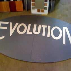 Waterjet Logo tile - Floor Medallions And Inlays