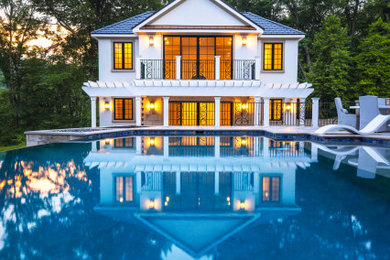 Inspiration for a timeless pool remodel in Charleston