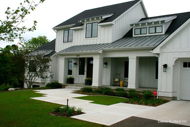 Trendy exterior home photo in Grand Rapids