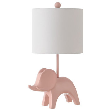 Safavieh Ellie Elephant Lamp Pink