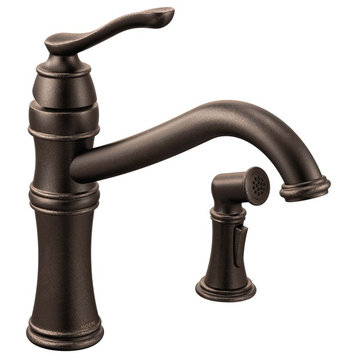 Moen Belfield 1-Handle High Arc Kitchen Faucet, Oil Rubbed Bronze