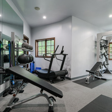 GREY FEATHER MANSION HOME GYM