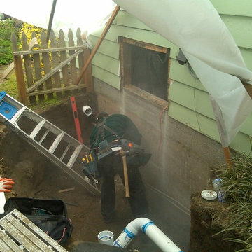 Below grade egress window