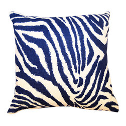 Designer Zebra Accent Pillows - Decorative Pillows