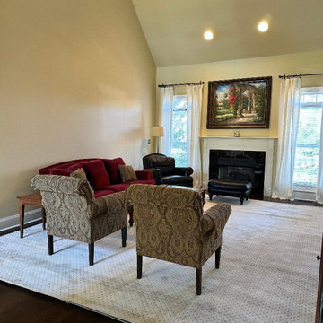 RISINGER - UPDATED GREAT ROOM AREA RUG & FURNITURE PLACEMENT