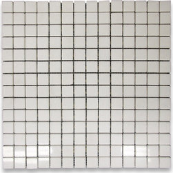 Stone Center Online - Thassos White 3/4 x 3/4 Square Mosaic Tile Polished - Marble from Greece - Mosaic Tile