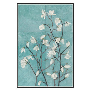 Sugar Magnolia Framed Canvas Art 41 75 X31 75 Contemporary Prints And Posters By Ptm Images