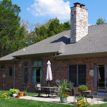 Brick and Stone Ranch Custom Home | Sappington, MO