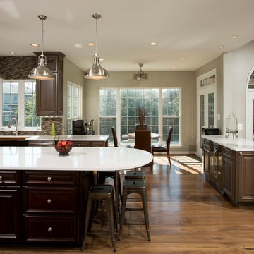 Creative Use of Wood, Copper, Quartz Creates Dazzling Kitchen Renovation