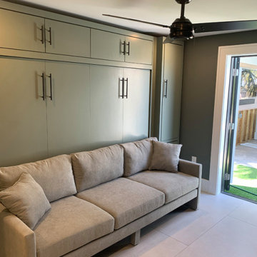 Murphy Bed Design that Effortlessly Shifts from a Stylish Sofa to a Cozy Bed