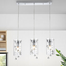 3-Light Chandelier, Flush Mount & Pendant - Pendant Lighting