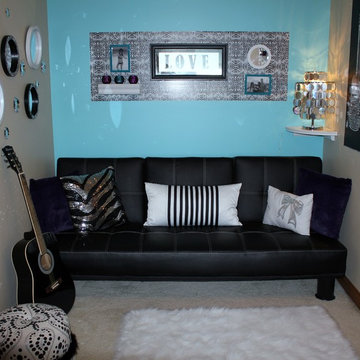 Leopard bedroom