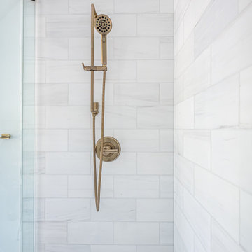 Brizo Luxe Gold Shower Trim with Handheld