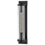 Hinkley - Hinkley 29064TK-LL Pearson - 1 Light Large Outdoor Wall in Traditi - Take the indoor style of statement sconces outsidePearson 1 Light Larg Textured Black Clear *UL: Suitable for wet locations Energy Star Qualified: n/a ADA Certified: n/a  *Number of Lights: 1-*Wattage:60w Incandescent bulb(s) *Bulb Included:No *Bulb Type:Incandescent *Finish Type:Textured Black