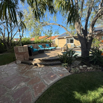 Complete Outdoor Hawaiian Style in Thousand Oaks
