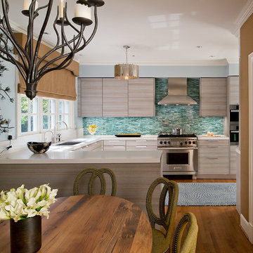 Colorful Modern Kitchen