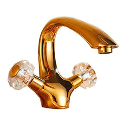 Nord Antique Double Handle Bathroom Sink Faucet - Bathroom Sink Faucets