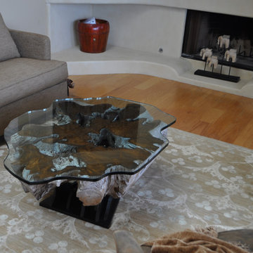 CLARK Functional Art Driftwood Coffee Table