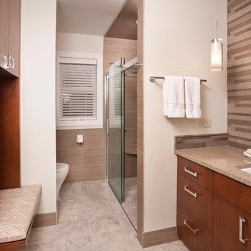 NW Contempory Master Bath