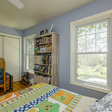 New Windows in Bright and Fun Children's Bedroom - East End, Long Island, NY