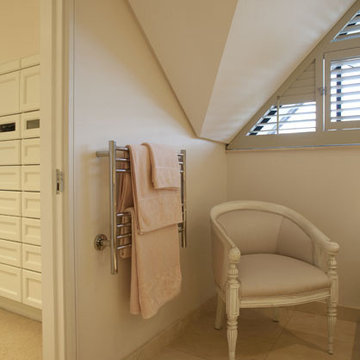 Traditional bathrooms with heated towel rails
